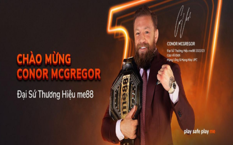 Võ sĩ Conor McGregor công bố đối tác năm 2022/23